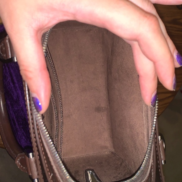 Authentic Louis Vuitton Brown Epi Pont-Neuf Top Handle Bag - Picture 14 of 15